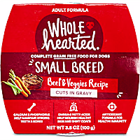 WholeHearted Grain-Free Beef & Veggies Cuts in Gravy Wet Dog Food