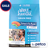 WholeHearted Grain Free All Life Stages Salmon and Pea Recipe Dry Dog Food