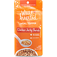 WholeHearted Chicken Jerky Shreds Protein-Boosting Dry Cat Meal Topper