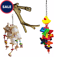 A&E Cage Company Starter Bundle for Small Birds