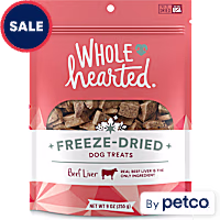 WholeHearted Beef Liver Freeze-Dried Dog Treats