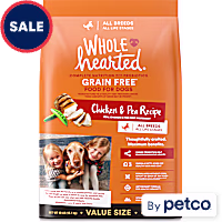 WholeHearted Grain Free All Life Stages Chicken & Pea Recipe Dry Dog Food