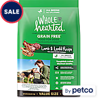 WholeHearted Grain Free All Life Stages Lamb and Lentil Formula Dry Dog Food