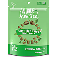 WholeHearted Chicken and Catnip Flavor Soft-Filled Bites Cat Treats