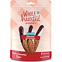 WholeHearted Tasty Snacks Dipped Biscotti for Dog Treats