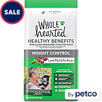 WholeHearted Healthy Benefits Weight Control Lamb and Pea Recipe Dry Dog Food