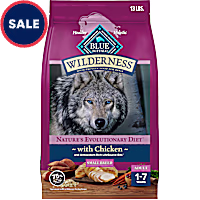 Blue Buffalo Wilderness Chicken Recipe Natural High-Protein Dry Food for Small Breed Adult Dogs