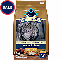 Blue Buffalo Wilderness Natural High-Protein Healthy Weight Chicken Recipe Dry Food for Adult Dogs