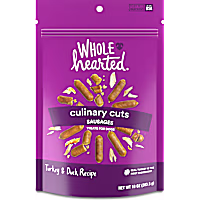 WholeHearted Culinary Cuts Sausages, Turkey & Duck Recipe Dog Treats