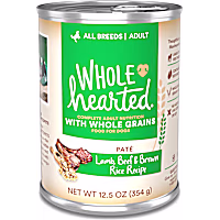 WholeHearted Lamb, Beef & Brown Rice Recipe Pate Dog Food