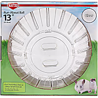 Kaytee Clear Mega Run-About Exercise Ball for Small Animals