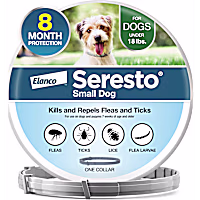 Seresto Vet-Recommended Flea & Tick Prevention Collar for Small Dogs Under 18 lbs.