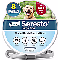 Seresto Vet-Recommended Flea & Tick Prevention Collar for Large Dogs Over 18 lbs.