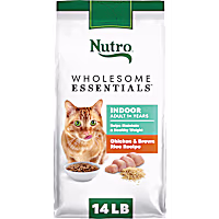 Nutro Wholesome Essentials Chicken & Brown Rice Recipe Indoor Dry Cat Food