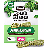 Merrick Infused With Real Mint Fresh Kisses Small Dental Chews for Dogs
