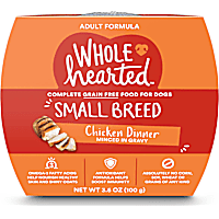 WholeHearted Grain Free Small Breed Chicken Dinner Adult Wet Dog Food