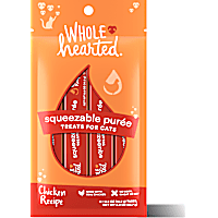 WholeHearted Chicken Recipe Puree Squeezable Cat Treats