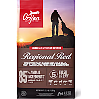 ORIJEN Regional Red Recipe Grain Free Poultry Free High Protein Dry Dog Food