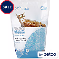 So Phresh Scoopable Odor-Lock Clumping Micro Crystal Cat Litter in Blue Silica
