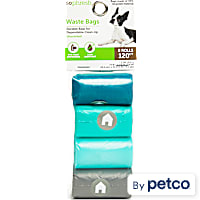 So Phresh Teal & Grey Unscented Dog Waste Bags