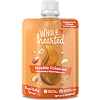 WholeHearted Loveable Lickables Peanut Butter Dog Treats