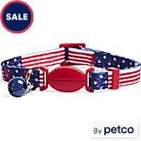 YOULY American Flag Cat Collar