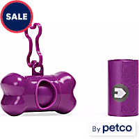 YOULY Burgundy Waste Bag Dispenser