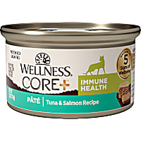 Wellness CORE+ Immune Health Natural Grain Free Tuna & Salmon Pate Canned Wet Cat Food
