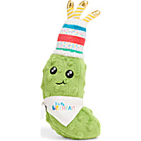 YOULY Birthday Pickle Plush Dog Toy