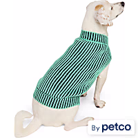 YOULY Green Knit Pet Sweater