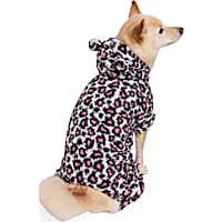 YOULY Leopard Fuzzy Pet Playsuit