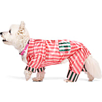YOULY Pink Striped Pet Pajama Set