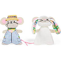 YOULY Easter Mice Cat Toy Set