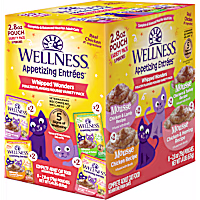 Wellness Appetizing Entrees Mousse Poultry Wet Cat Food Variety Pack