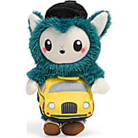 YOULY Taxi Monster Plush Dog Toy Charm