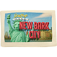 YOULY New Bark City Travel Postcard Plush Dog Toy