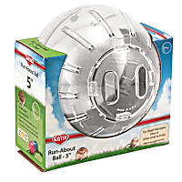 Kaytee Clear Run-About Exercise Ball for Small Animals