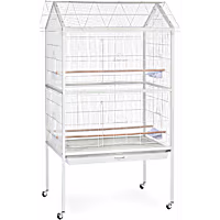 Prevue Pet Products Flight Aviary White Bird Cage
