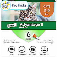 Advantage II Vet-Recommended Flea Treatment & Prevention for Small Cats
