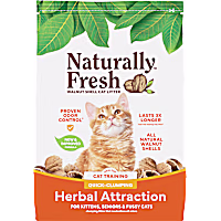 Naturally Fresh Herbal Attraction Quick-Clumping Natural Walnut Cat Litter
