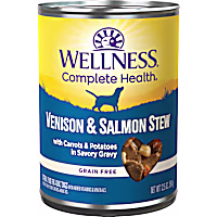 Wellness Venison & Salmon Stew with Potatoes & Carrots Canned Dog Food