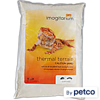 Imagitarium White Calcium Reptile Sand