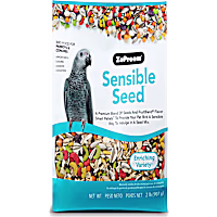 ZuPreem Sensible Seed Bird Food for Parrots & Conures, 2 lbs.