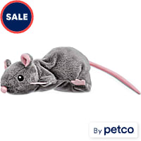 Leaps & Bounds Grey Rat Cat Toy