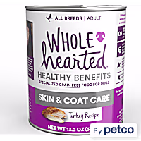 WholeHearted Skin & Coat Care Turkey Recipe Wet Dog Food