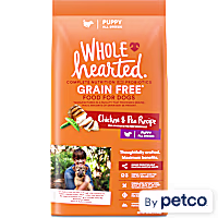 WholeHearted Grain Free Chicken and Pea Recipe Dry Puppy Food