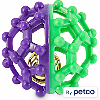 Leaps & Bounds Pounce & Play Bell of the Ball Cat Toy in Assorted Styles