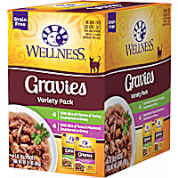 Wellness Complete Health Indulgence Grain Free Gravies Variety Pack Wet Cat Food