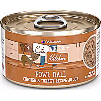 Cats in the Kitchen Originals Fowl Ball Chicken and Turkey Recipe Au Jus Wet Cat Food