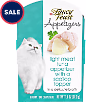 Fancy Feast Appetizers Light Meat Tuna With a Scallop Topper Wet Cat Food